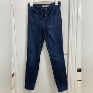 Athleta Blue Skinny Jeans Dark Indigo